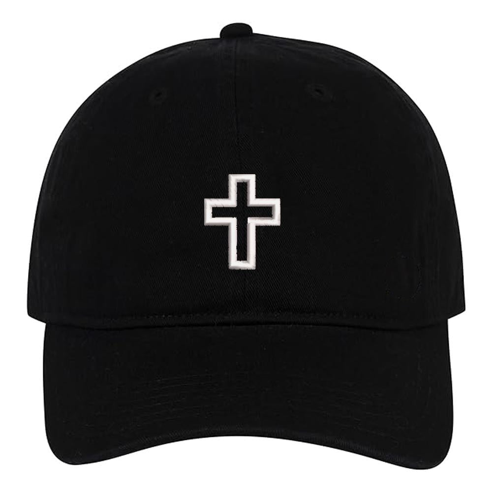 Jesus Cross Graphic Embroidery Baseball Cap Jesus God Christian Embroidery Hat Unisex Cotton