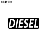 12.7CM*4.5CM Fashion DIESEL Fuel Only Vinyl Decor Car Sticker Decals Black/Silver C11-0617