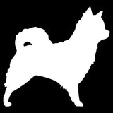 10.2*9.5CM Longhaired Chihuahua Dog Car Stickers Cute Decals Car Tail Styling Decorative Black/Silver S1-0235