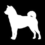 10.2*9.5CM Shiba Inu Dog Vinyl Decal Lovely Car Stickers Car Window Styling Decoration Accessories Black/Silver S1-0386