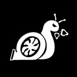 12.5*10CM SNAIL Improve Turbine Car Sticker Decals Fun Snail Decoration Motorcycle Car Stickers And Decals C2-0019