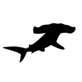 13*7CM Car Sticker Hammerhead SHARK Ocean Motorcycles Personality Reflective Car Stickers And Decals CT-794