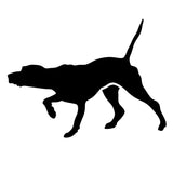 13*9.7CM POINTER DOG Car Sticker Decal Cartoon Interesting Motorcycle Accessories Car Styling C2-0387