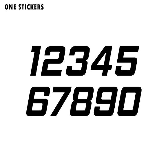 15CM*9.1CM Fun Phone Number 1234567890 Vinyl Car-styling Decal Car Sticker Graphical C11-0768