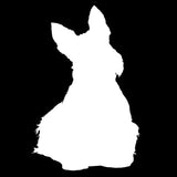 9*13CM SCOTTISH TERRIER Dog Pet Car Stickers Motorcycle Decals Car Styling Accessories Black/Silver C2-0176