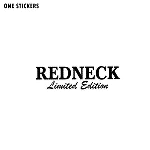 16CM*4.4CM REDNECK LIMITED EDITION Funny Vinyl Car Window Sticker Decal Black/Silver C11-0699