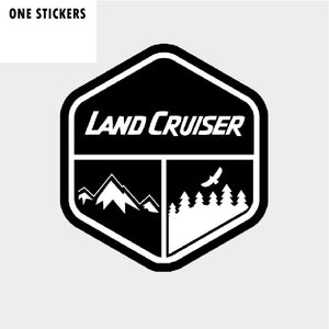 13.7CM*15CM Creative Landcruiser Vinyl Car Sticker Decal Black Silver Graphical C11-1467
