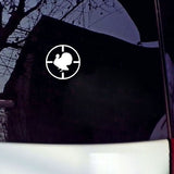 10cm*10cm Hunting Turkey Fashion Vinyl Car Window Sticker Motorcycle Decal Black Silver C15-1136