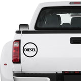 10CM*10CM Fashion DIESEL Vinyl High-quality Decal Car Sticker Black/Silver Car-styling C11-0668