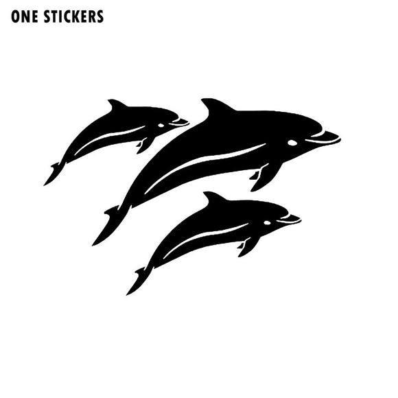 16.7cm*11.2cm One In A Thousand Little And Dainty Fashion Black/Silver Vinyl Car Sticker Decal C18-0178