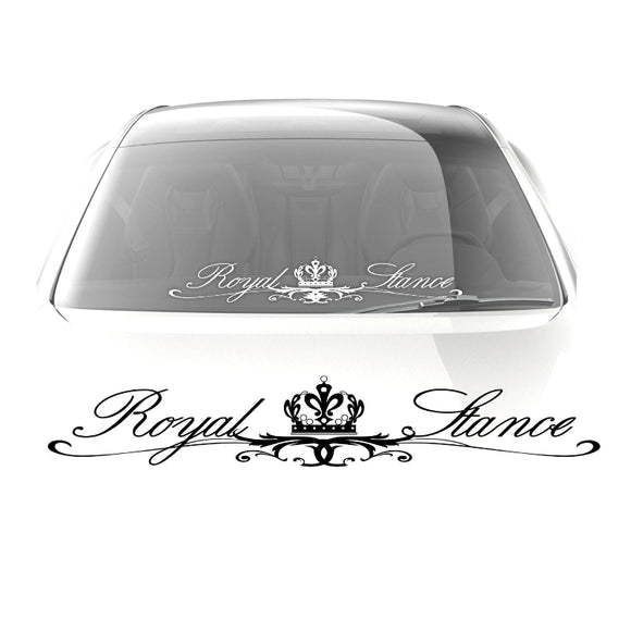New Hot Royal Stance windshield sticker 35